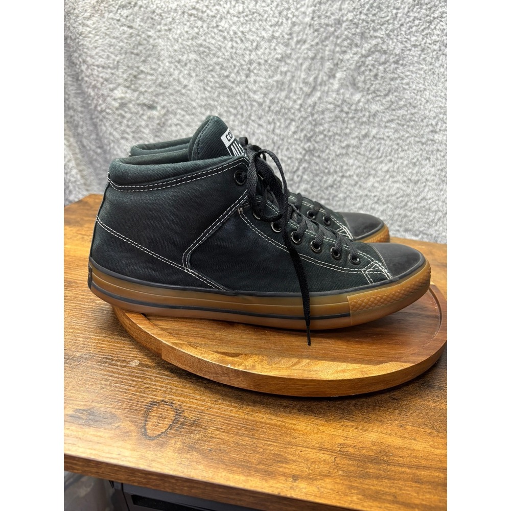 Converse Chuck Taylor All Star Street Mid Sneakers Mens 11 Black Gum Canvas Shoe